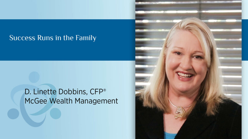 Linette Dobbins, CFP®: Success Runs in the Family - Women's Alliance of ...