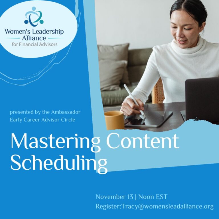 Mastering Scheduling Content