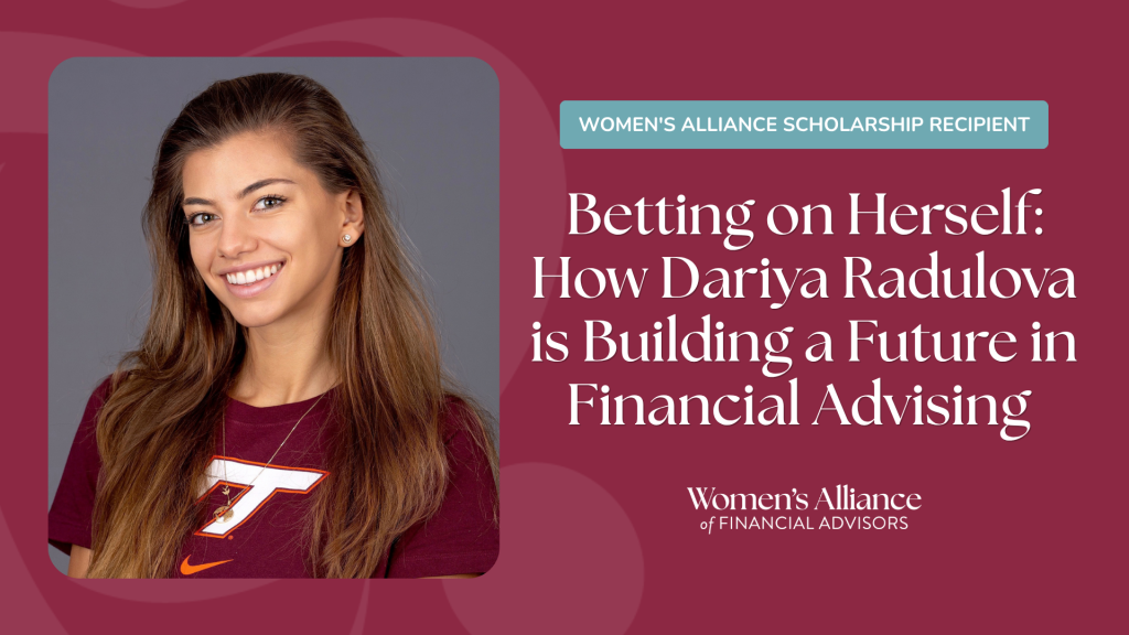 Dariya Radulova Scholarship Recipient